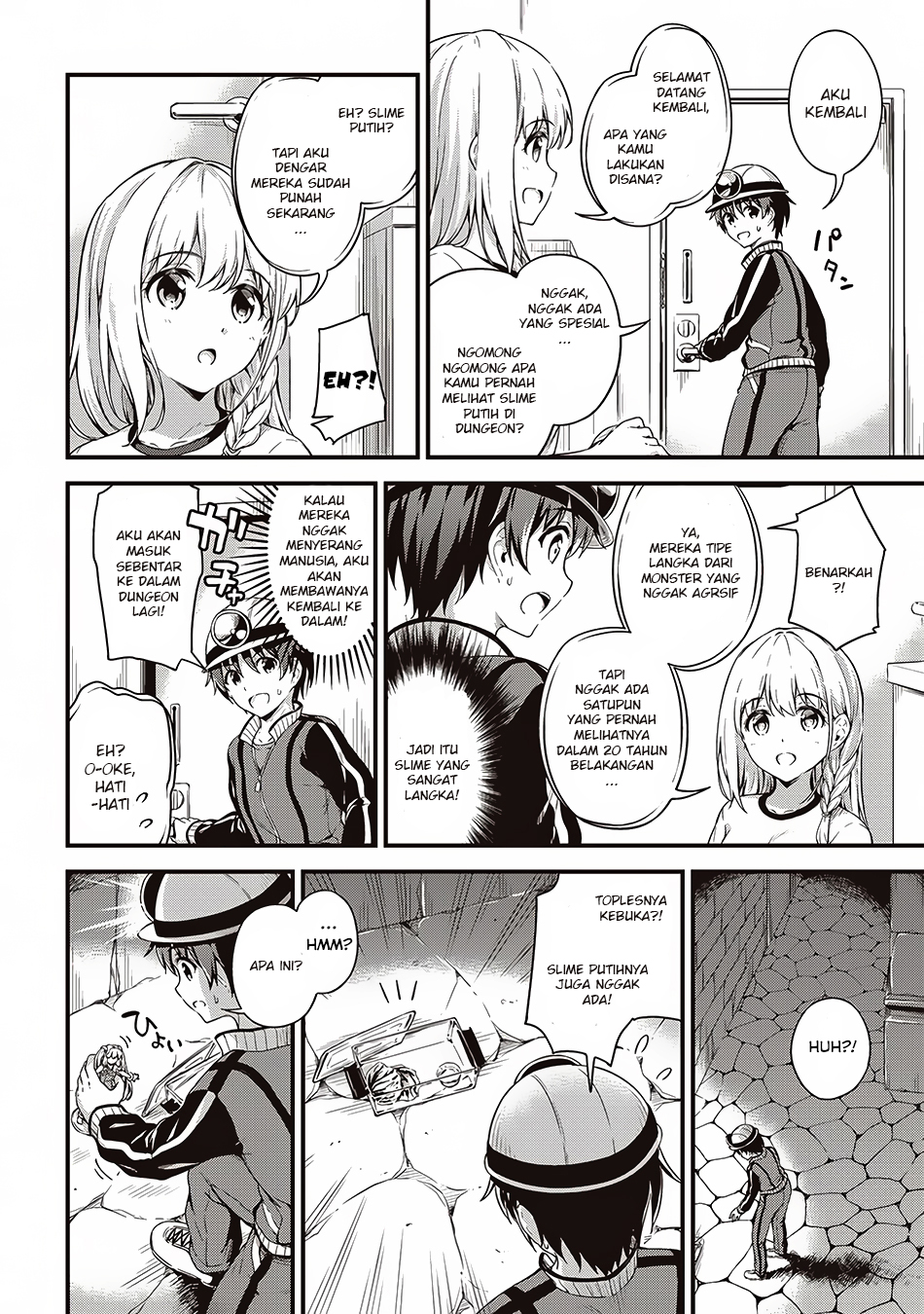 Boku no Heya ga Dungeon no Kyuukeijo ni Natteshimatta Ken Chapter 05 Bahasa Indonesia